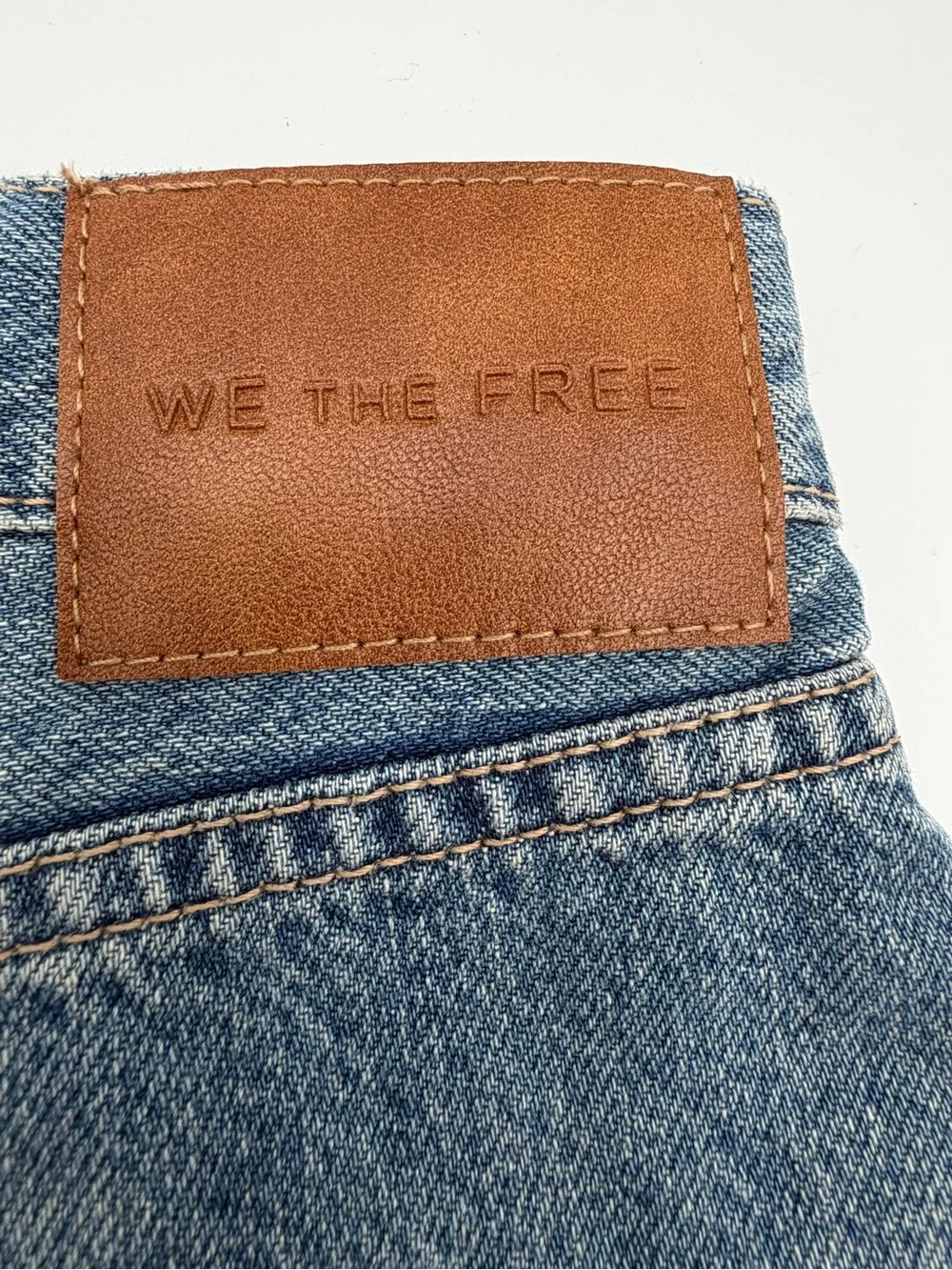 Free People We The Free Tippi Denim Shorts NWT Size 30